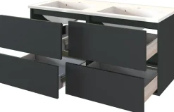 Meuble sous vasque avec plan vasque 120 BAABE