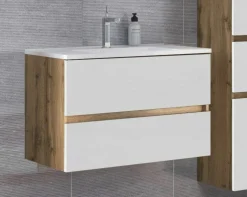 Meuble sous vasque avec vasque LUCCA