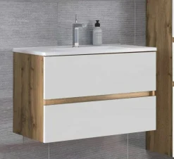 Meuble sous vasque avec vasque LUCCA