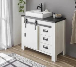 Meuble sous vasque avec vasque SHERWOOD