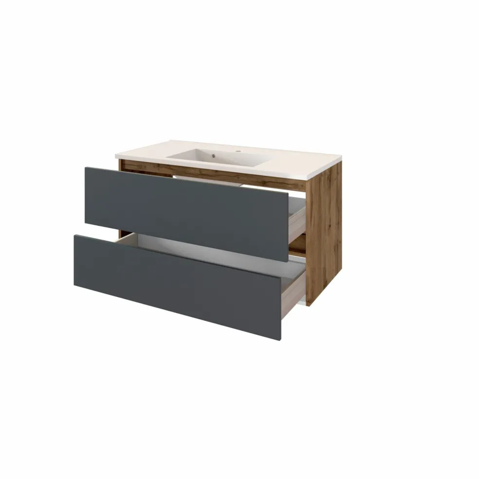 Meuble sous vasque avec vasque LUCCA