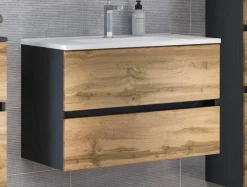 Meuble sous vasque avec vasque LUCCA