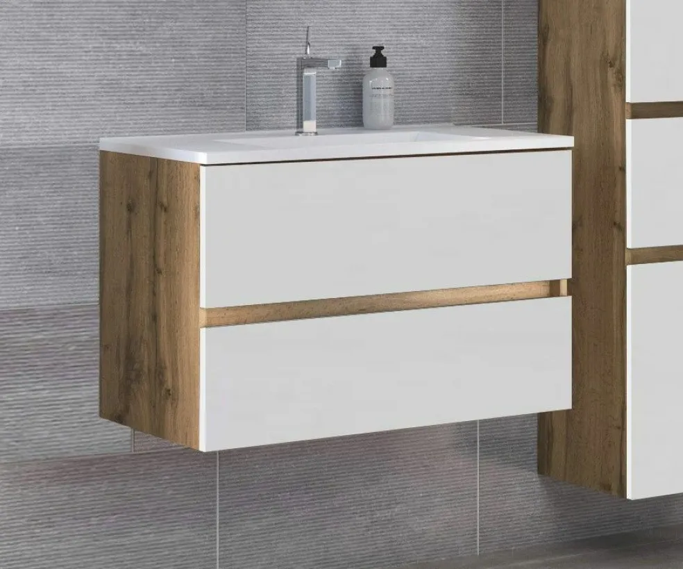 Meuble sous vasque avec vasque LUCCA