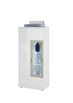 Meuble vitrine avec éclairage BRÜNN