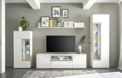 Meuble vitrine avec éclairage BRÜNN