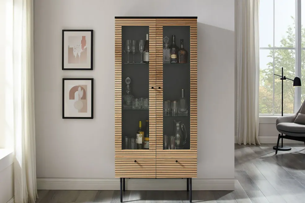 Meuble vitrine DENPASAR