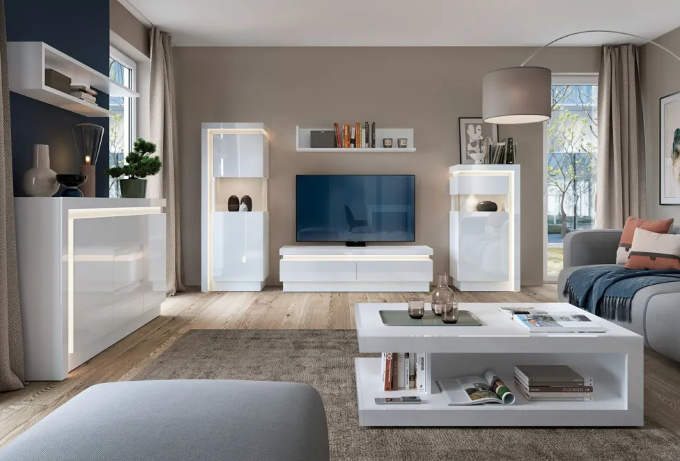 Meuble vitrine droit LYON WEISS