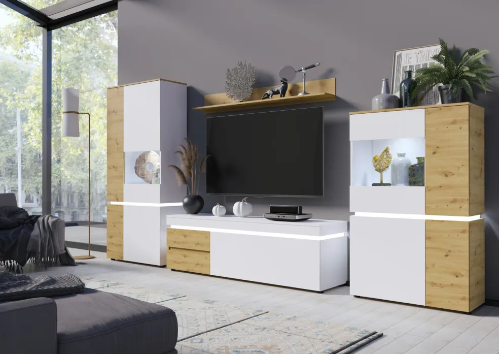 Meuble vitrine droit PORTA