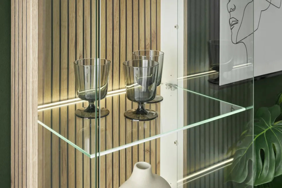 Meuble vitrine HUDSON