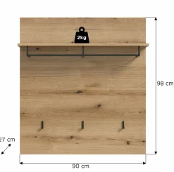 Panneau portemanteau SEWULA