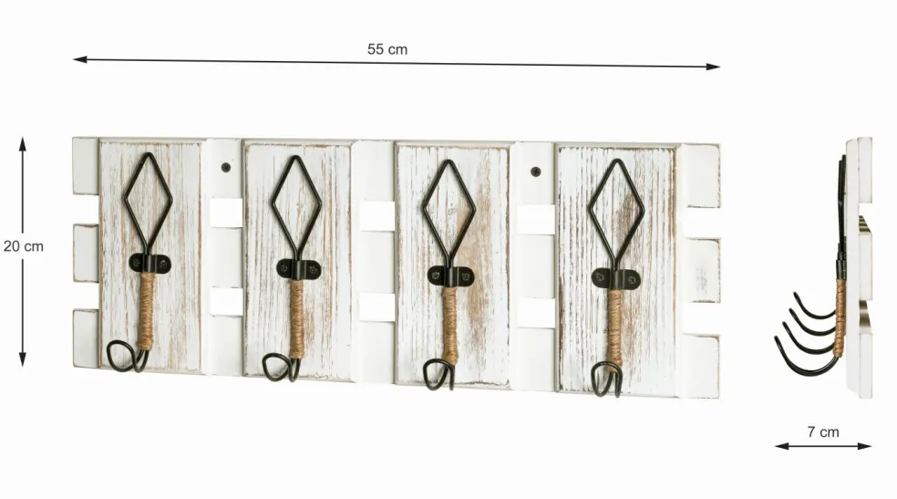 Patère murale RIOCHACHA