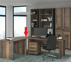 Plateau raccord pour bureau d'angle CLIF