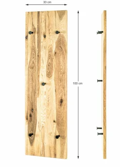 Portemanteau mural TORINO 12