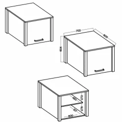 Rehausse de meuble pour l'équipement ROTTERDAM