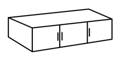 Rehausse pour armoire  MALTA