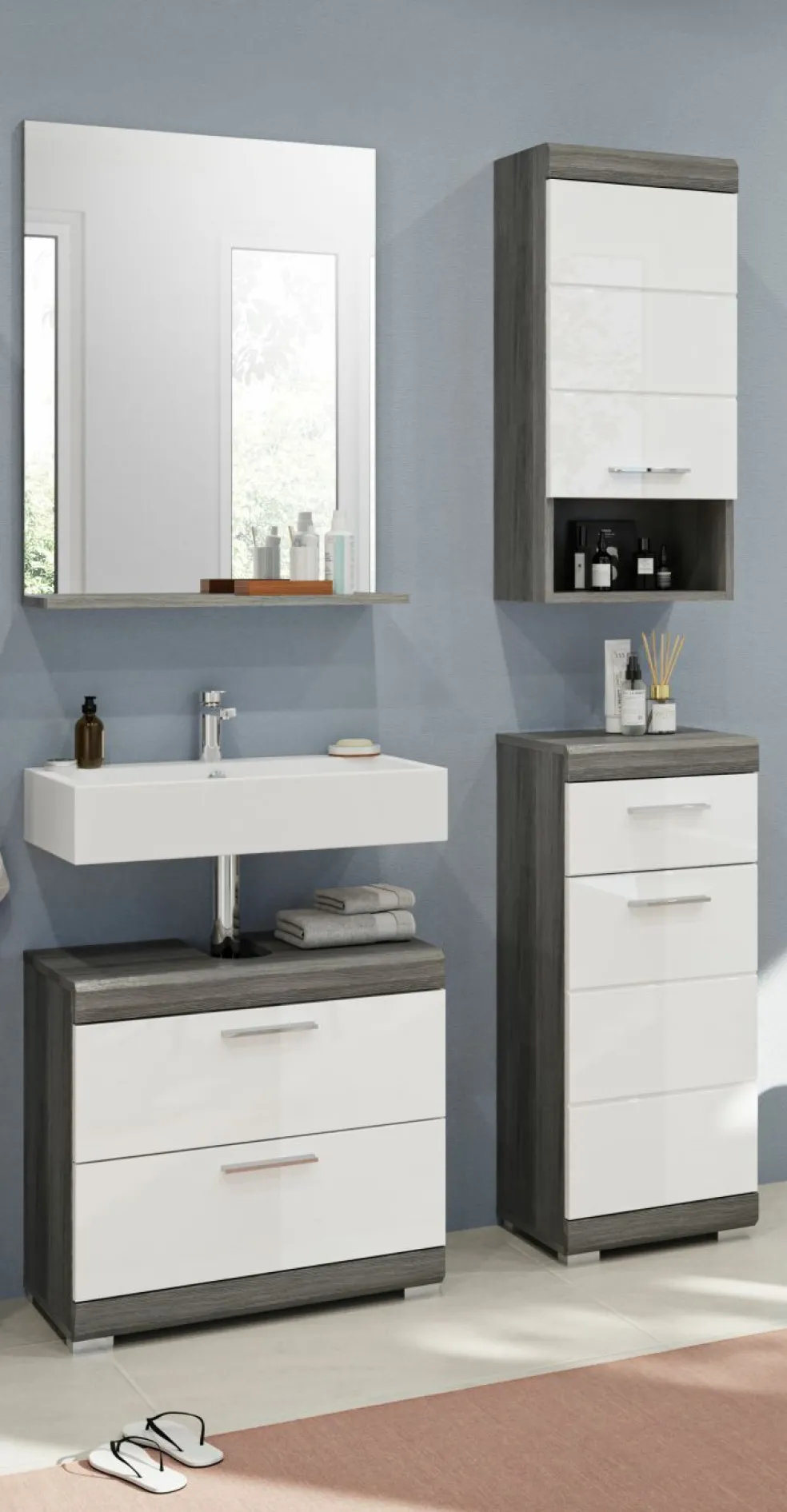 Salle de bains 4 éléments SEWULA