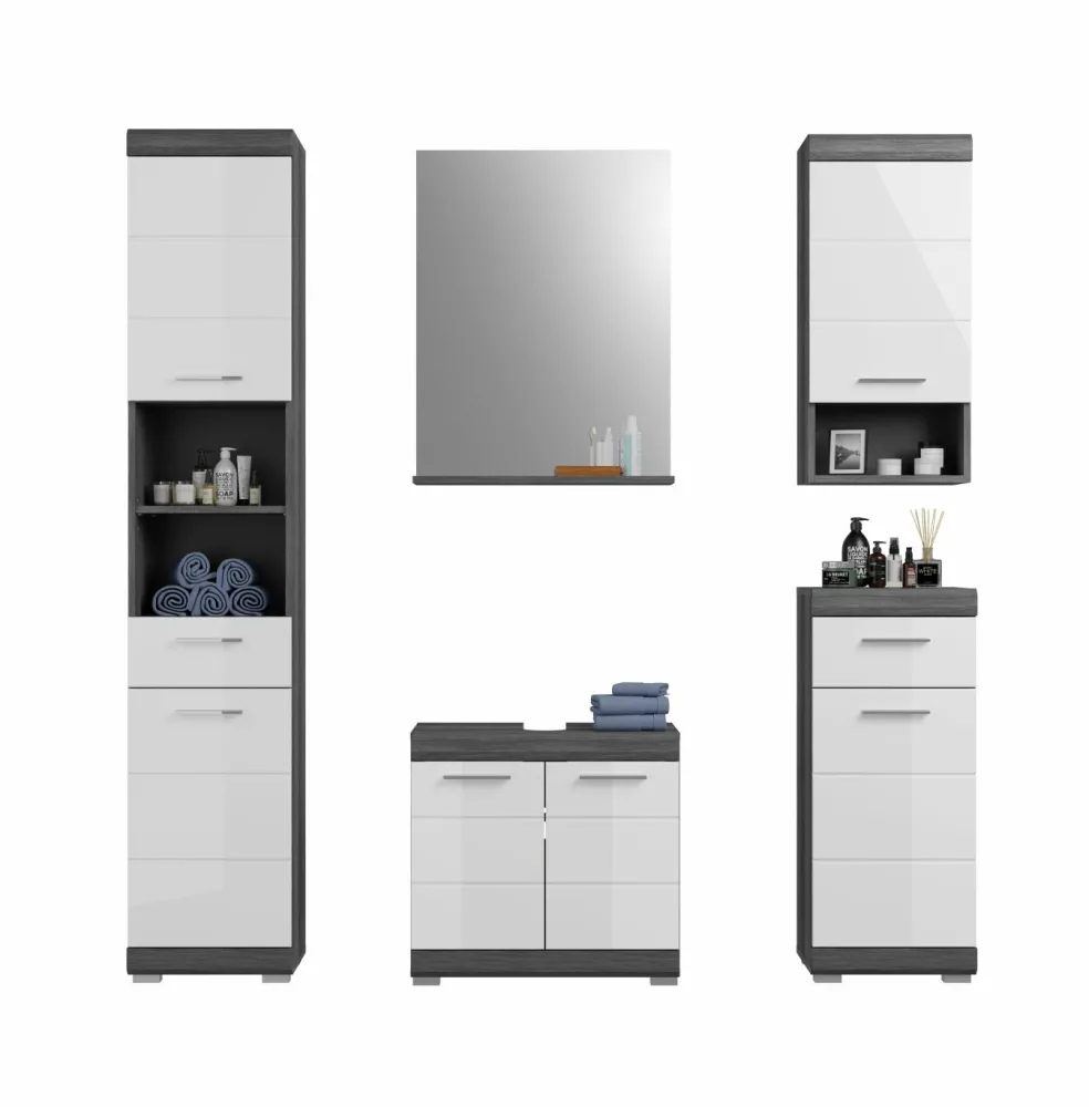 Salle de bains combinée 5 éléments SEWULA