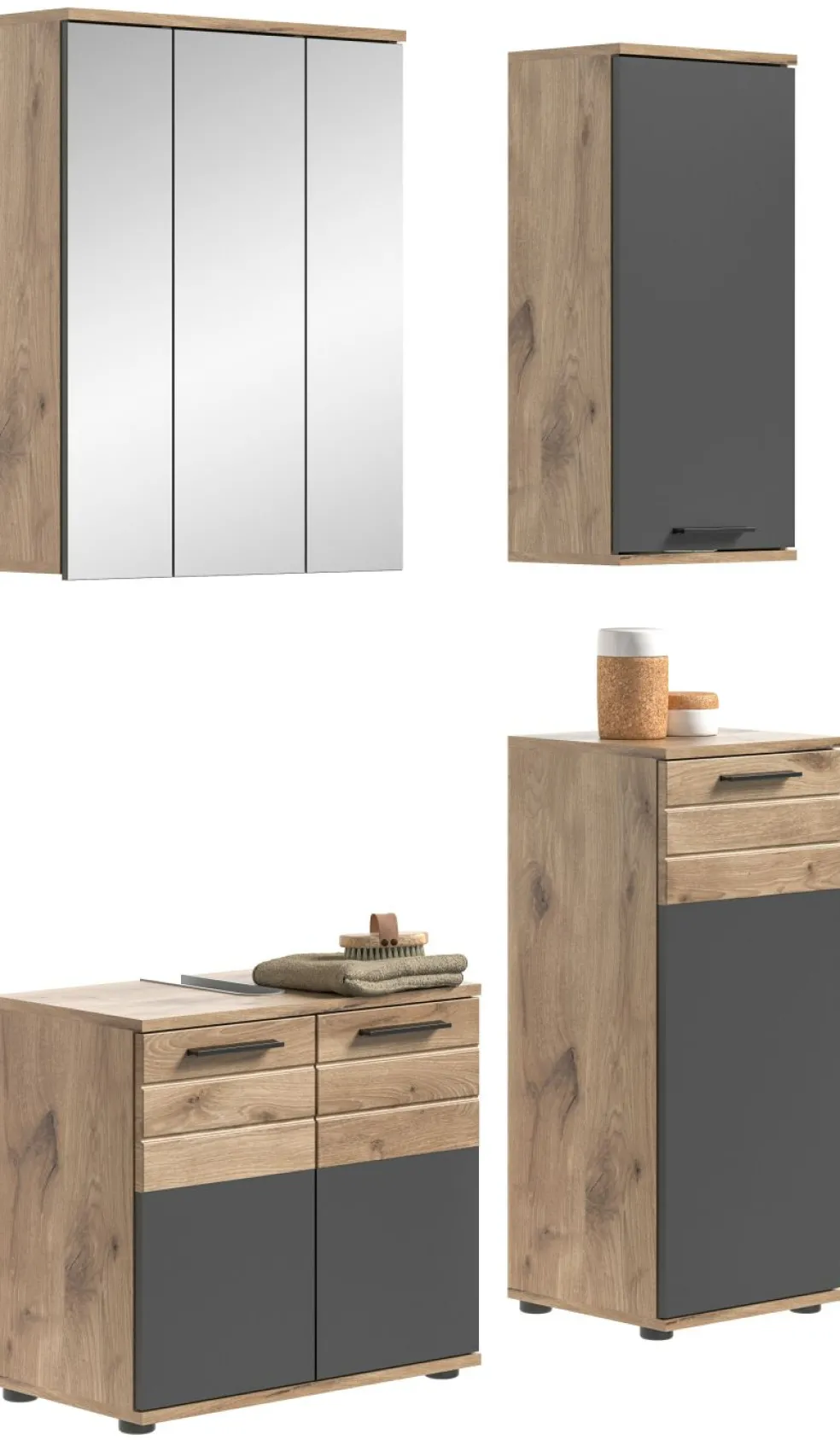 Salle de bains combinée 4 éléments AGARO