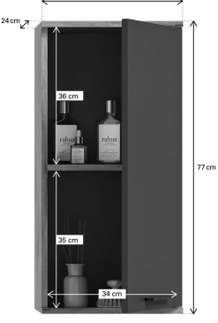 Salle de bains combinée 4 éléments AGARO