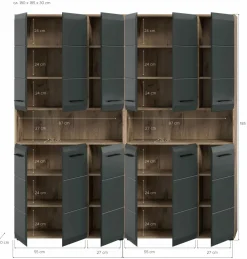 Salle de bains combinée 2 éléments BONGA