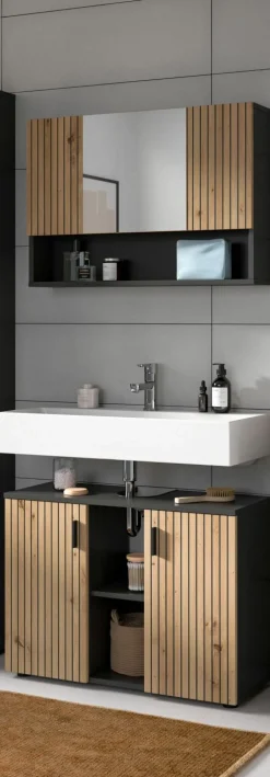 Salle de bains combinée 2 éléments MONE