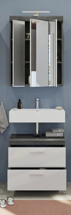 Salle de bains combinée 3 éléments SEWULA