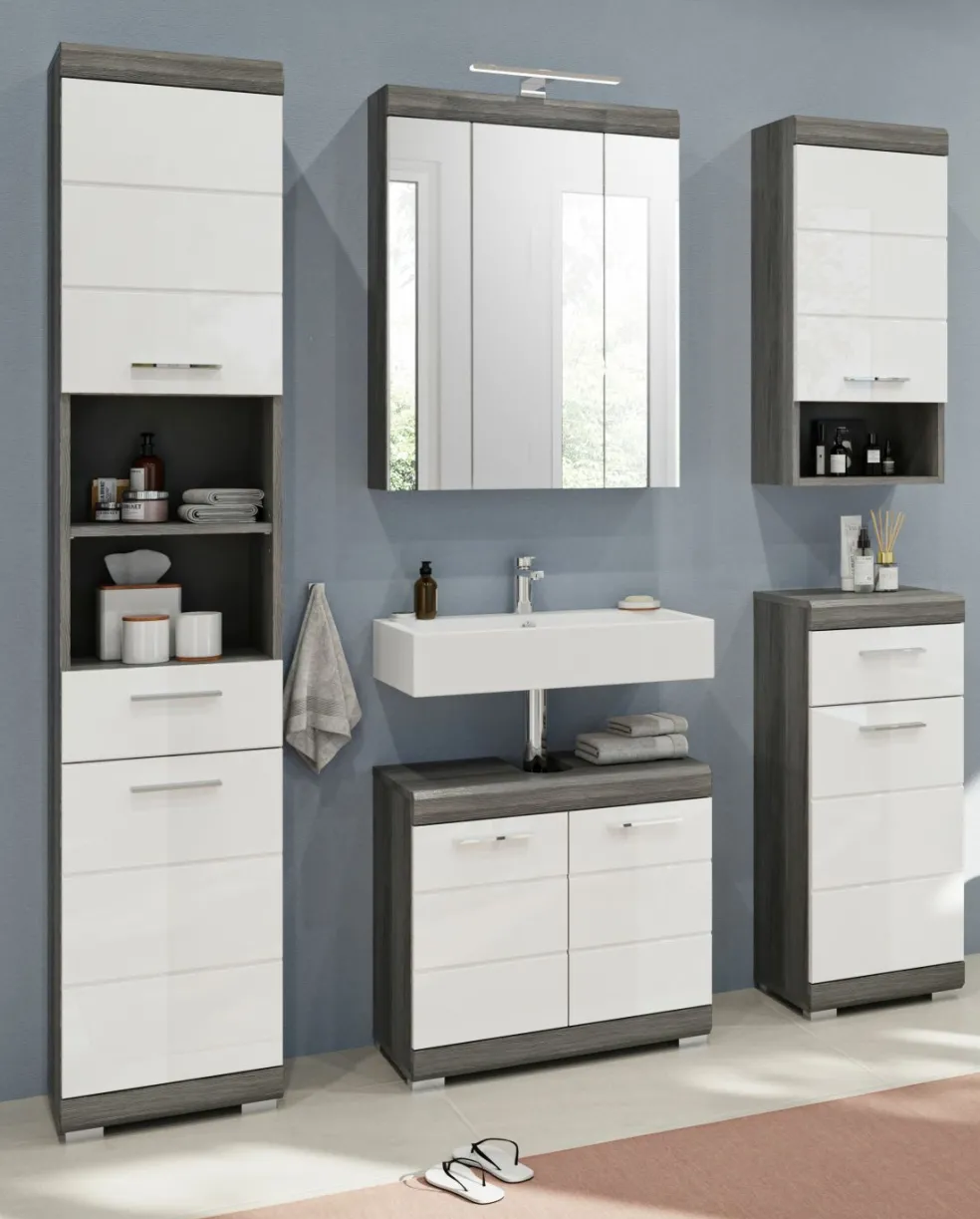 Salle de bains combinée 6 éléments SEWULA