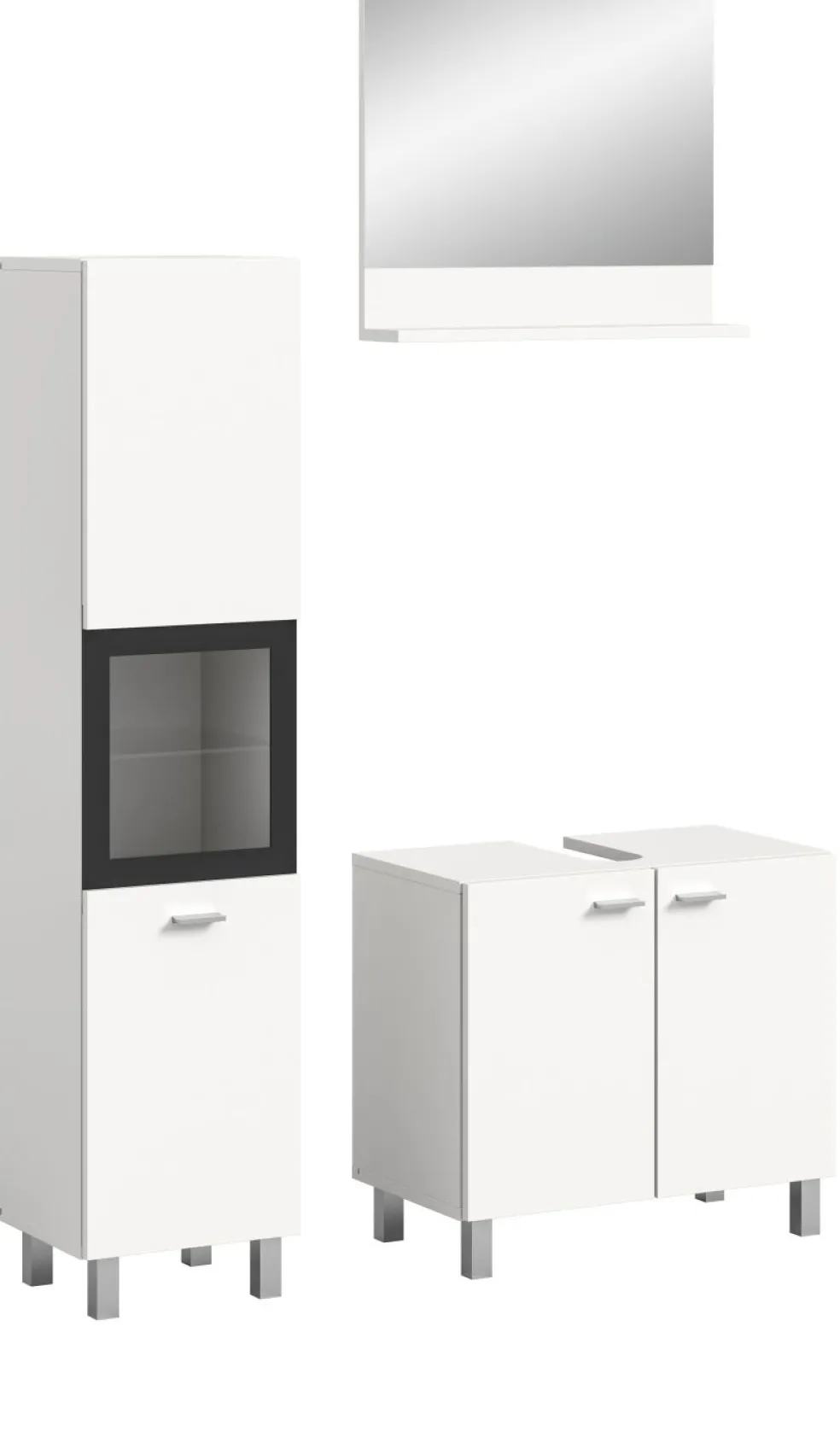 Salle de bains combinée 3 éléments SEBETA