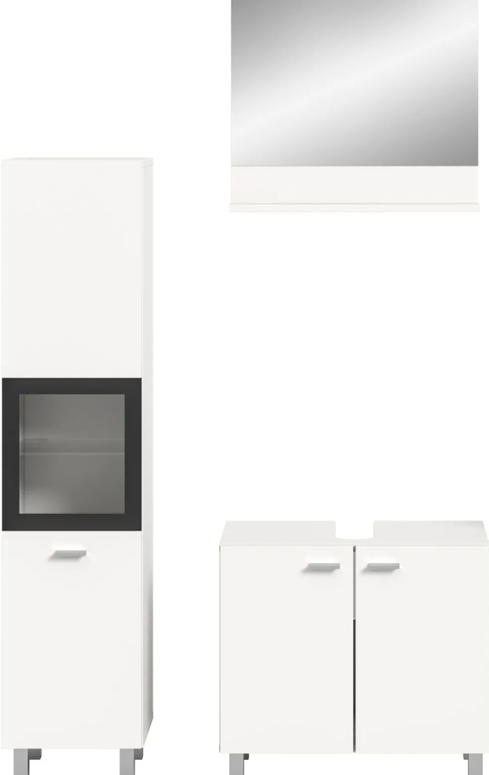 Salle de bains combinée 3 éléments SEBETA