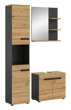 Salle de bains combinée 3 éléments GOBA