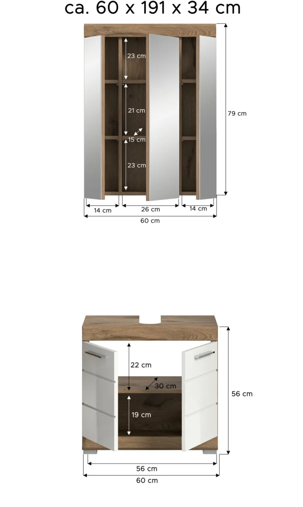 Salle de bains combinée 2 éléments DEBRE BIRHAN