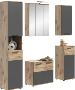 Salle de bains combinée 6 éléments AGARO