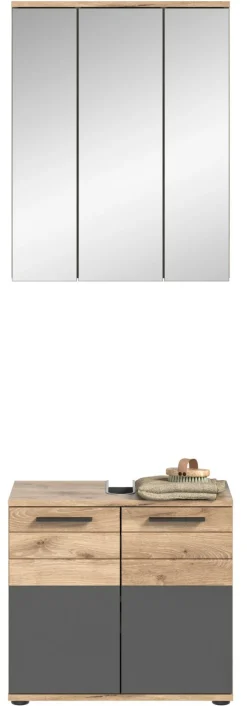 Salle de bains combinée 2 éléments AGARO