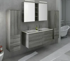 Salle de bains combinée 4 éléments 395141