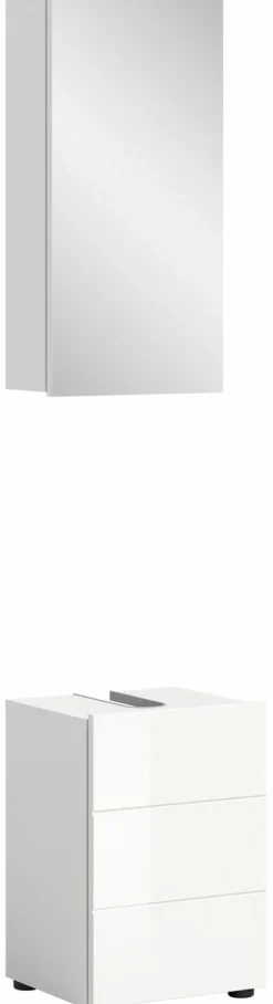 Salle de bains combinée 2 éléments AMBO