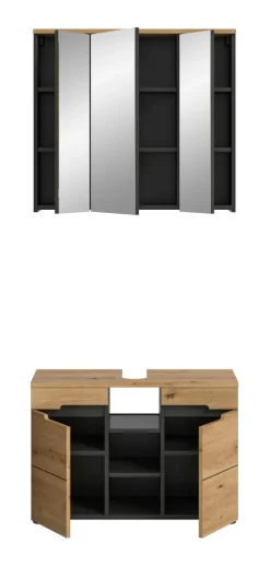 Salle de bains combinée 2 éléments GOBA