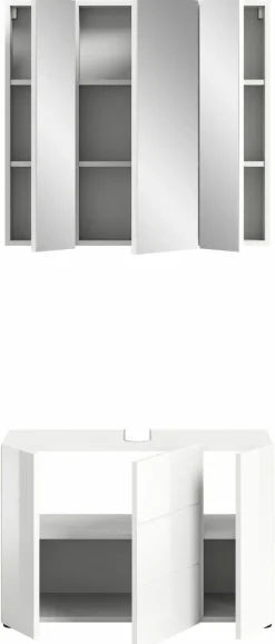 Salle de bains combinée 2 éléments AMBO