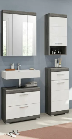 Salle de bains combinée 4 éléments SEWULA