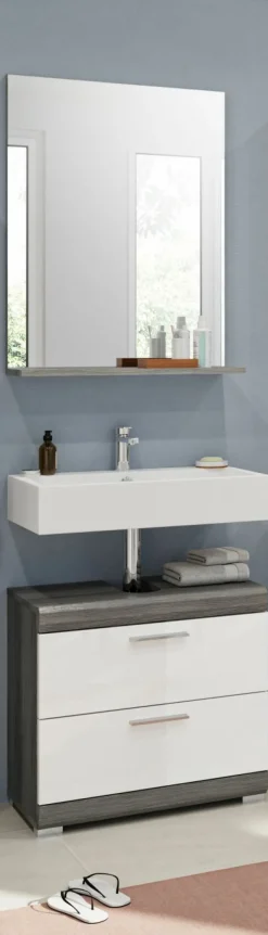 Salle de bains combinée 2 éléments SEWULA