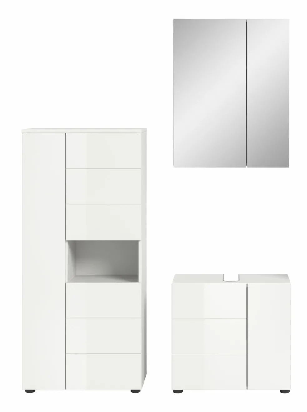 Salle de bains combinée 3 éléments AMBO