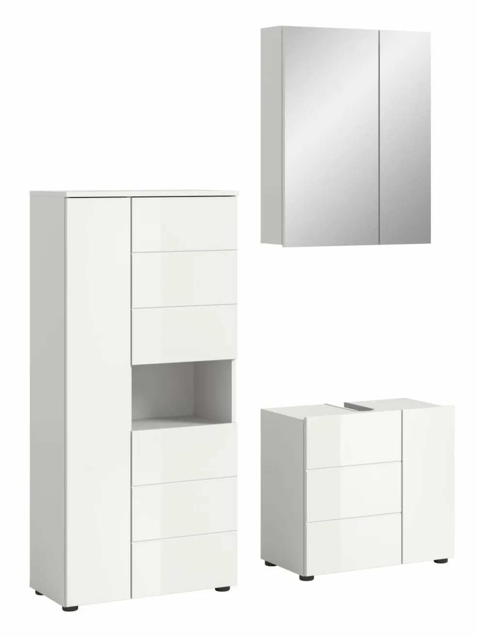 Salle de bains combinée 3 éléments AMBO