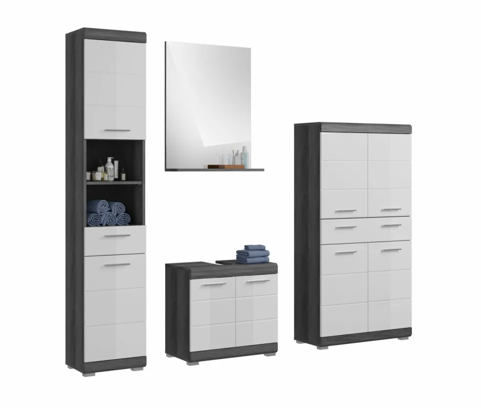 Salle de bains combinée 4 éléments SEWULA