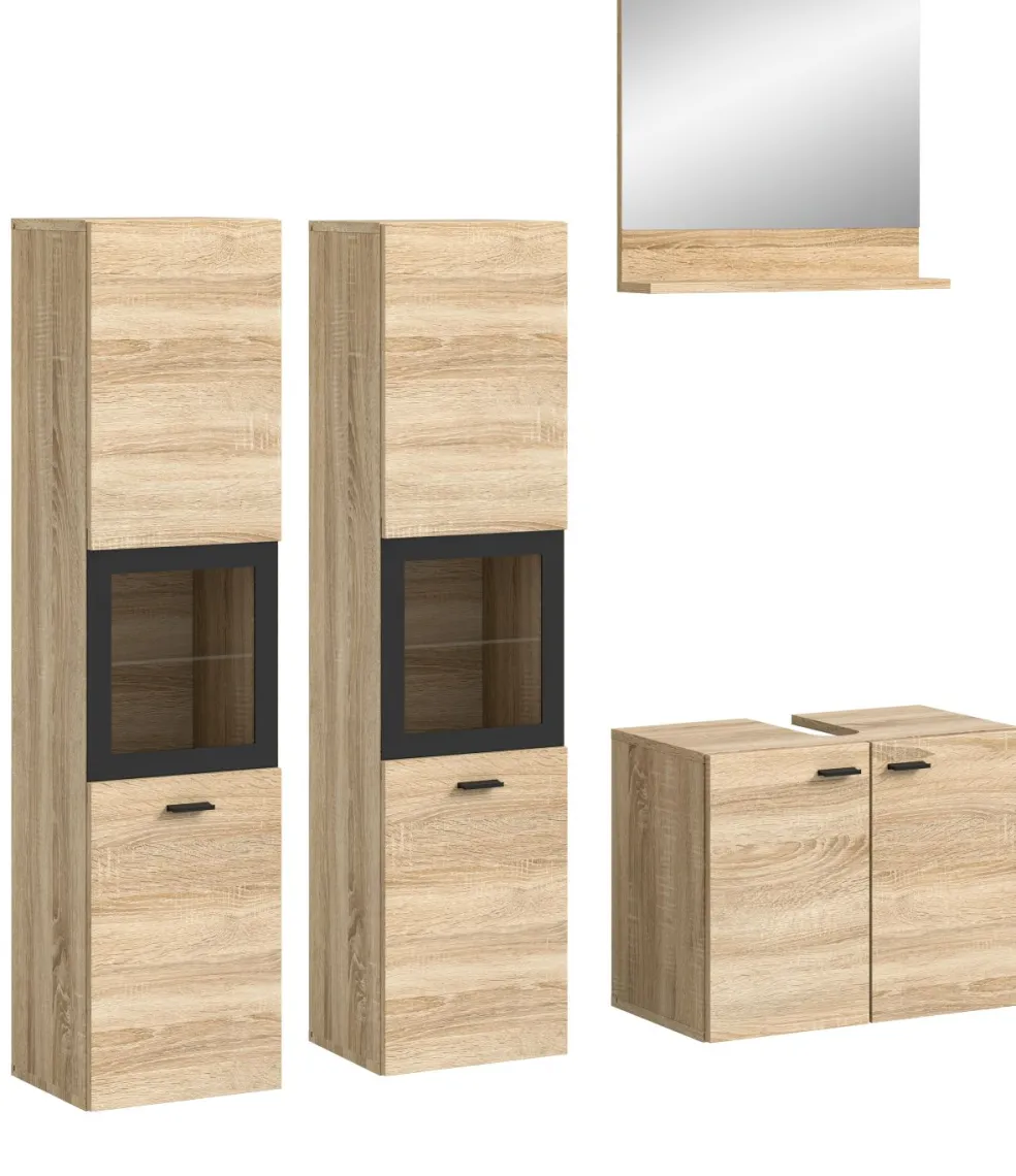 Salle de bains combinée 4 éléments SEBETA