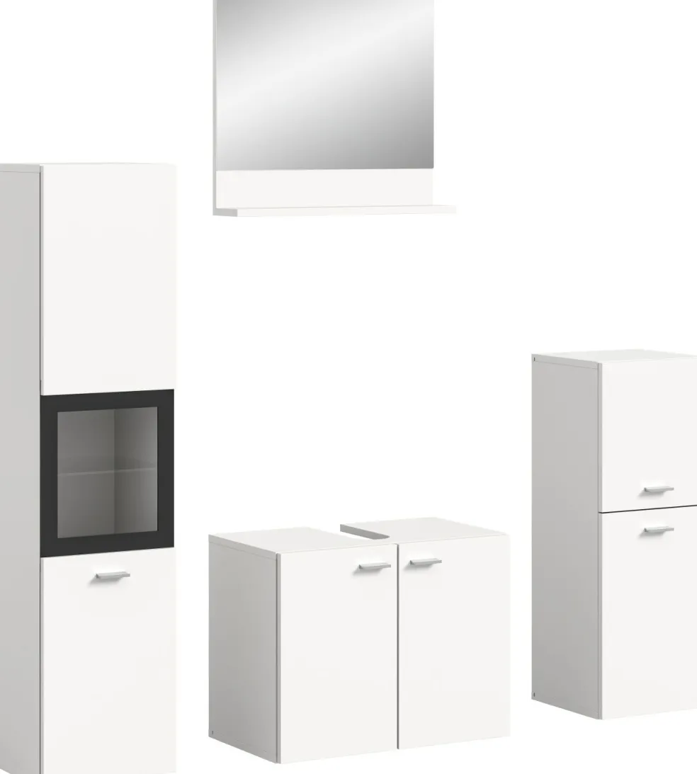 Salle de bains combinée 4 éléments SEBETA