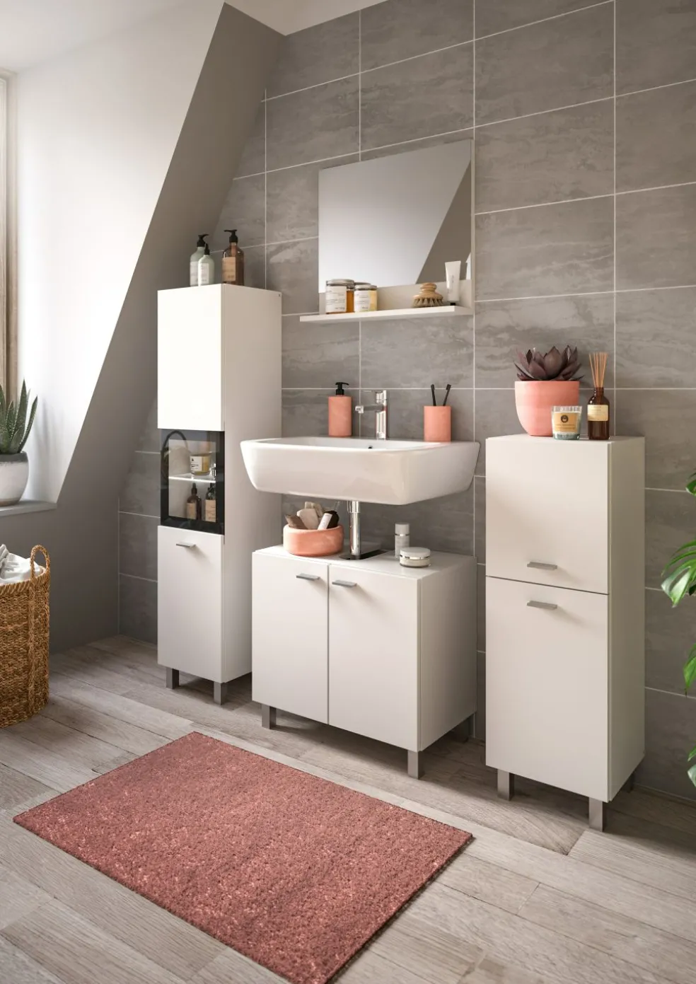 Salle de bains combinée 4 éléments SEBETA