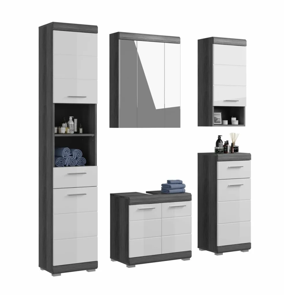 Salle de bains combinée 5 éléments SEWULA