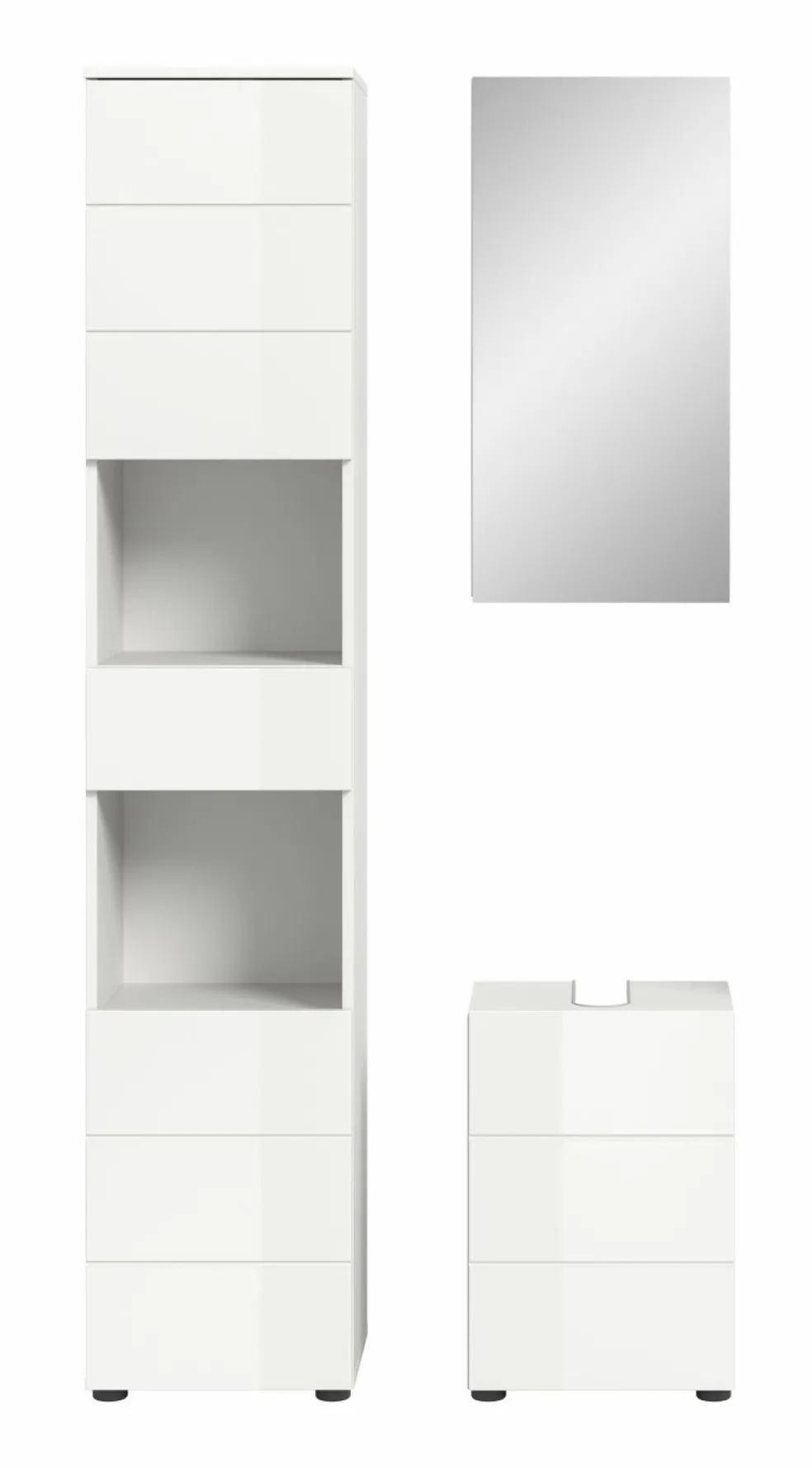 Salle de bains combinée 3 éléments AMBO