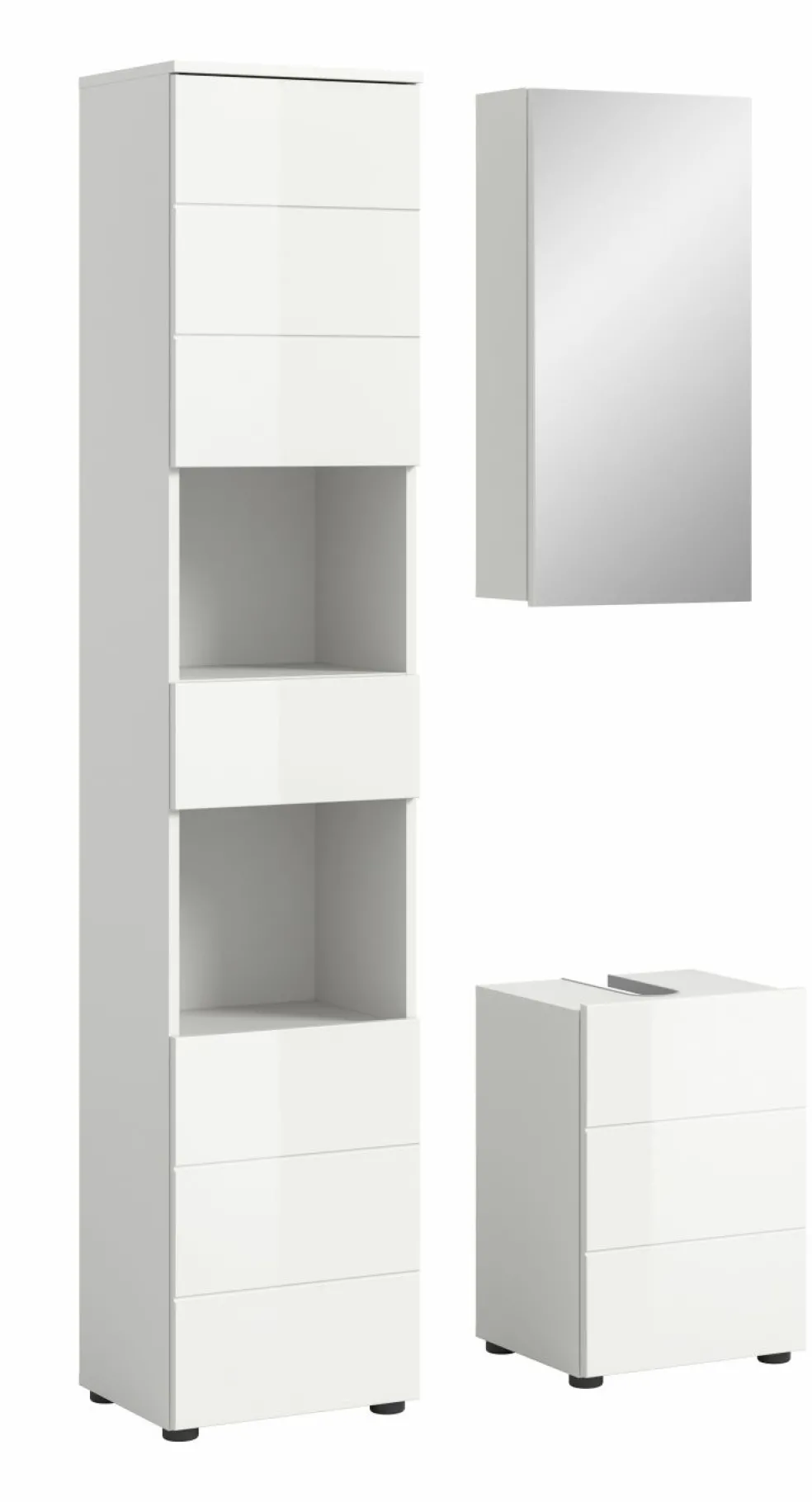 Salle de bains combinée 3 éléments AMBO