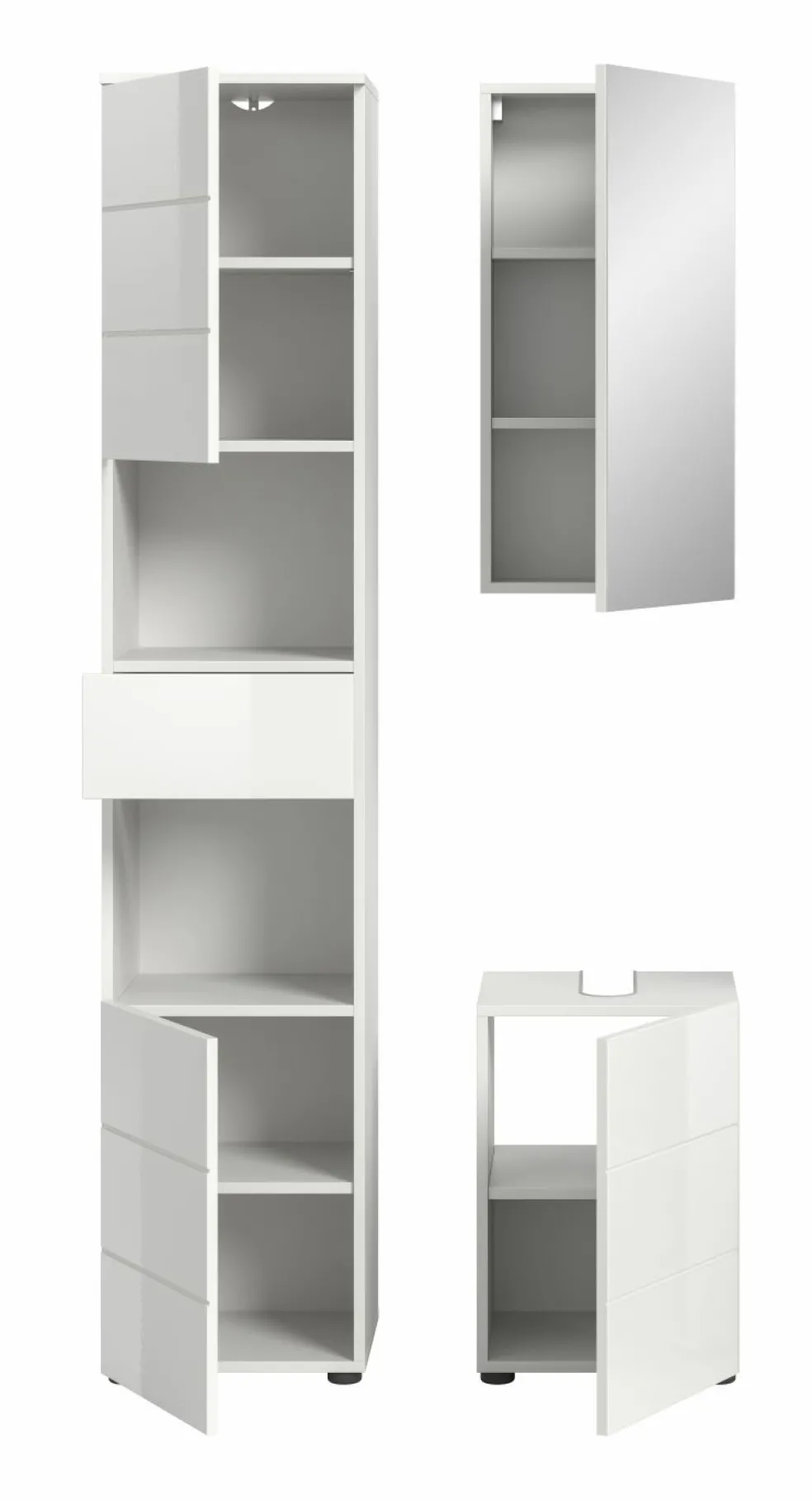 Salle de bains combinée 3 éléments AMBO