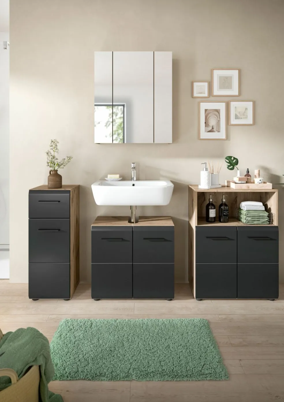 Salle de bains combinée 4 éléments BONGA